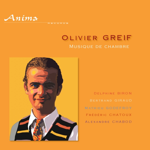 Couverture de Olivier Greif: Musique de chambre