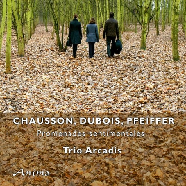 Couverture de Promenades sentimentales, Trio Arcadis