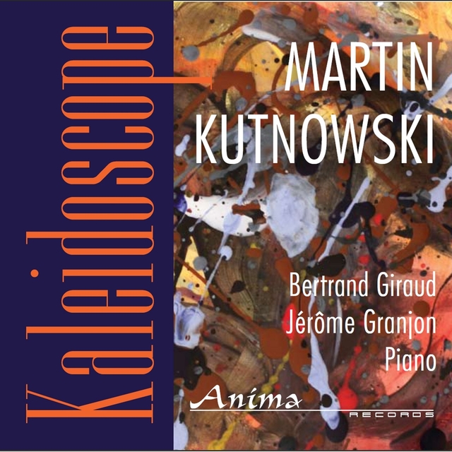 Couverture de Kaleidoscope, Musique pour piano de Martin Kutnowski