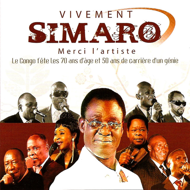 Couverture de Vivement Simaro ! Merci l'artiste