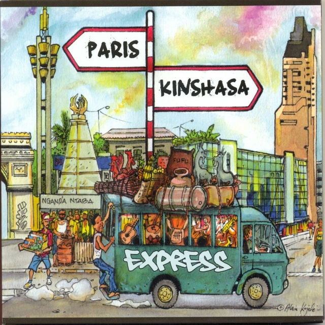 Couverture de Paris - Kinshasa Express