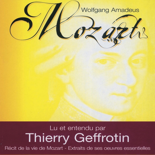 Couverture de Récit de la vie de Mozart / Thierry Geffotin