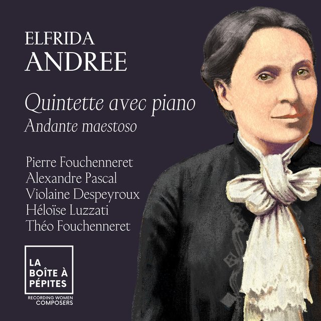 Couverture de Elfrida Andrée: Quintette avec piano: II. Andante maestoso