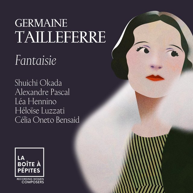 Couverture de Germaine Tailleferre: Fantaisie sur un thème donné de Georges Caussade