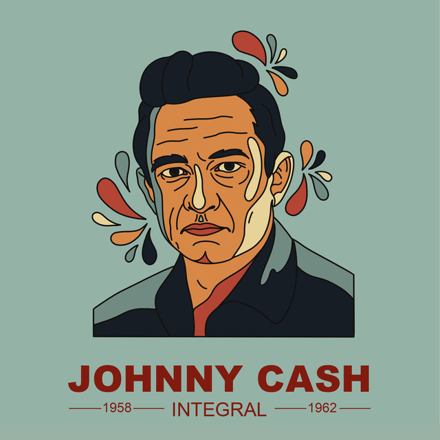 Couverture de INTEGRAL JOHNNY CASH 1954 - 1962