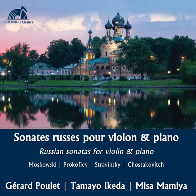 Couverture de Sonates Russes pour violon & piano