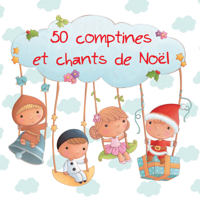 Couverture de 50 comptines et chants de Noël