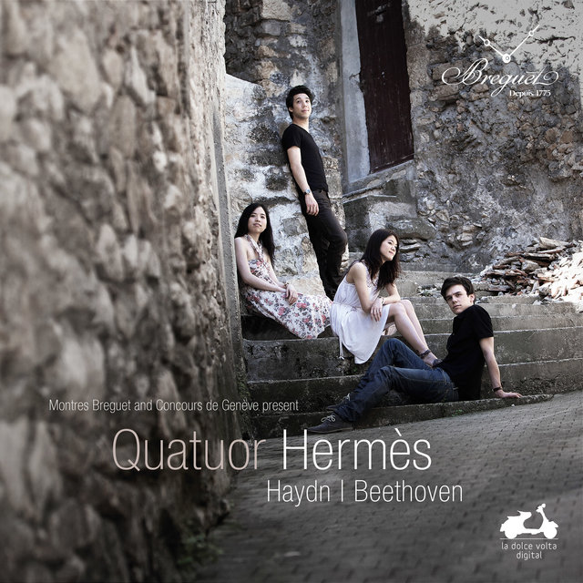 Couverture de Quatuor hermès: Haydn & Beethoven
