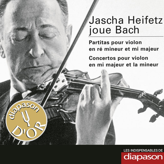 Couverture de Bach: Partitas & Concertos pour violon (Les indispensables de Diapason)