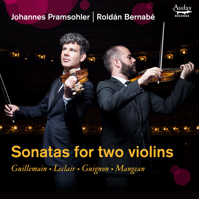 Couverture de Sonatas for two violins