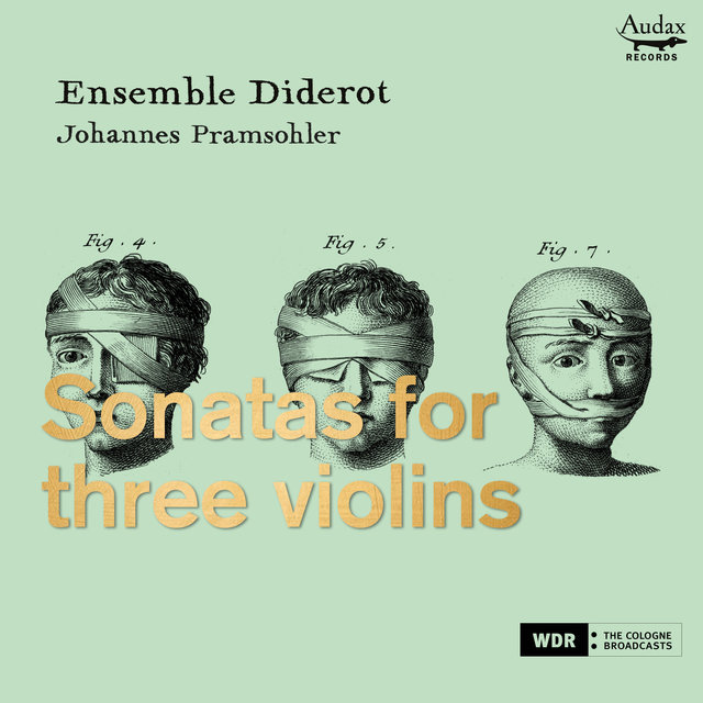 Couverture de Sonatas for three violins