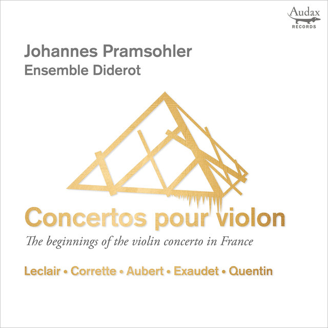 Couverture de Concertos pour violon