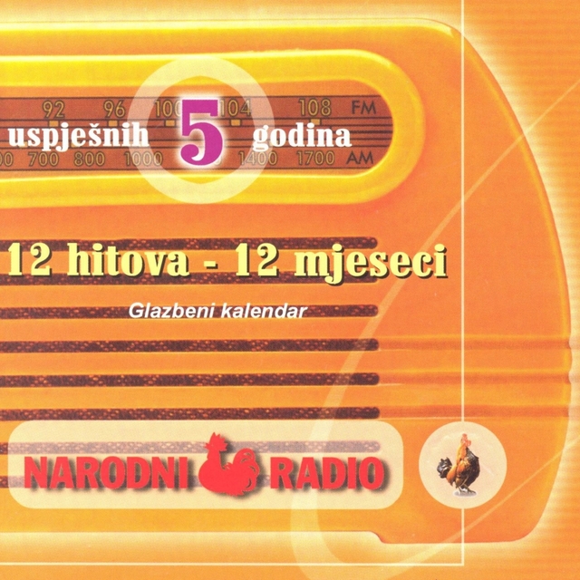 12 Hitova - 12 Mjeseci (Glazbeni Kalendar)