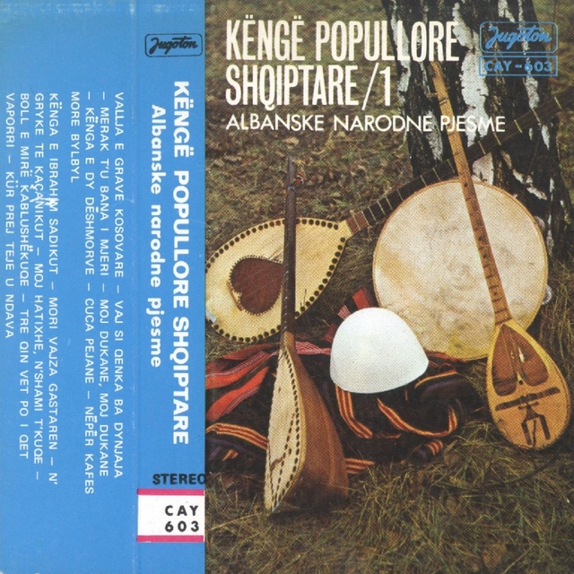 Couverture de Këngë Popullore Shqiptare