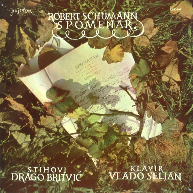 Couverture de Robert Schumann: Spomenar