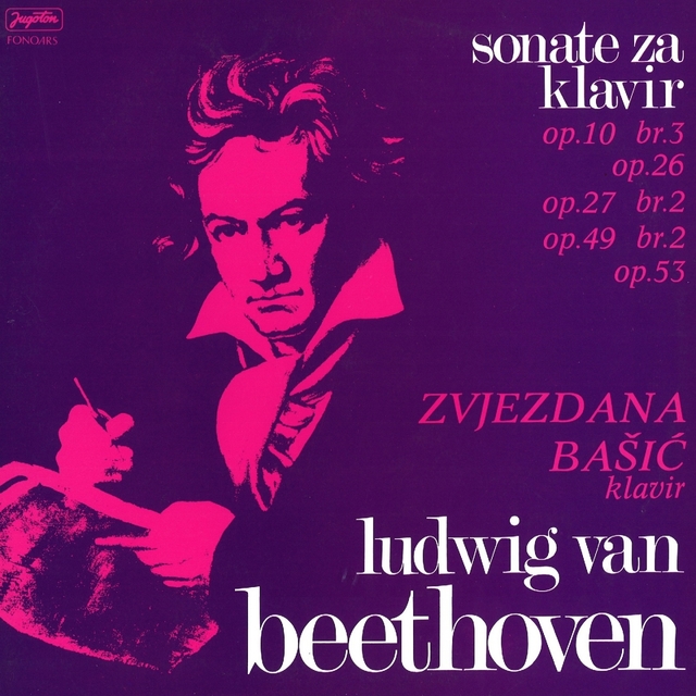 Couverture de Ludwig Van Beethoven: Sonate Za Klavir