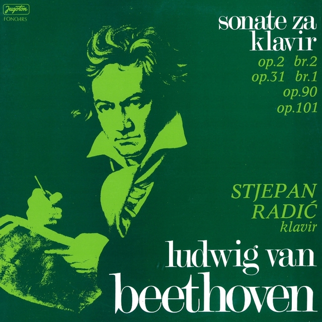 Couverture de Stjepan Radić - Ludwig Van Beethoven: Sonate Za Klavir