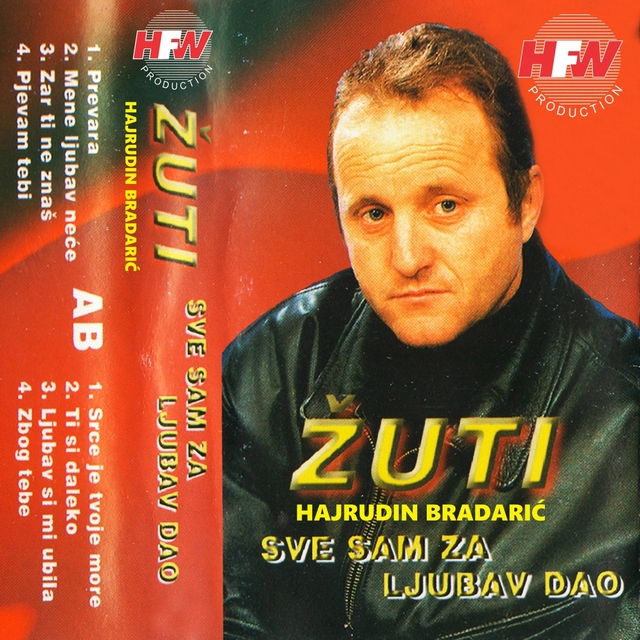 Couverture de Sve Sam Za Ljubav Dao