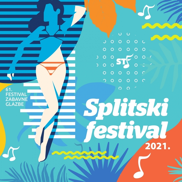 Couverture de 61. Festival Zabavne Glazbe - Splitski Festival 2021.