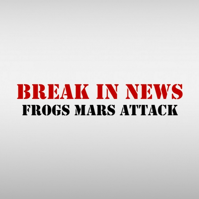 Couverture de Frogs Mars Attack