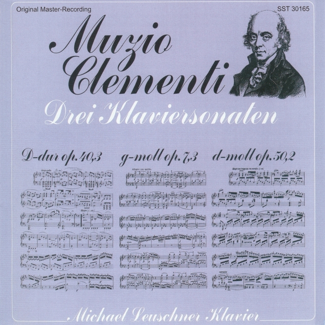 Muzio Clementi: Three Piano Sonatas