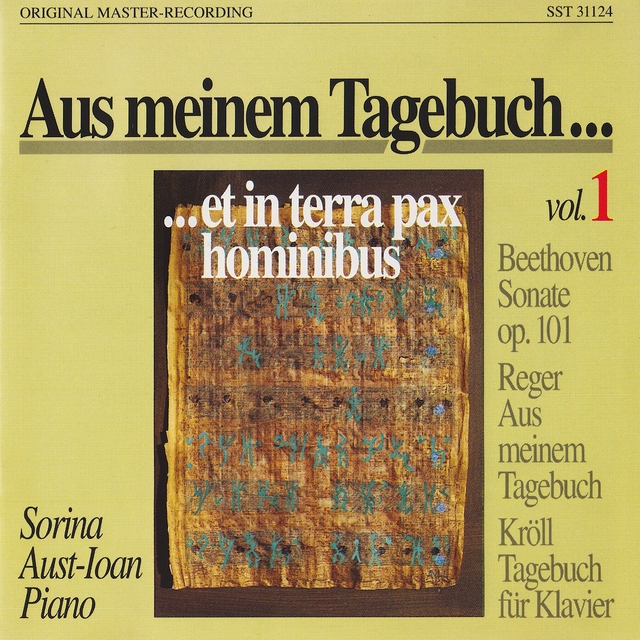 Couverture de Aus meinem Tagebuch, Vol. 1