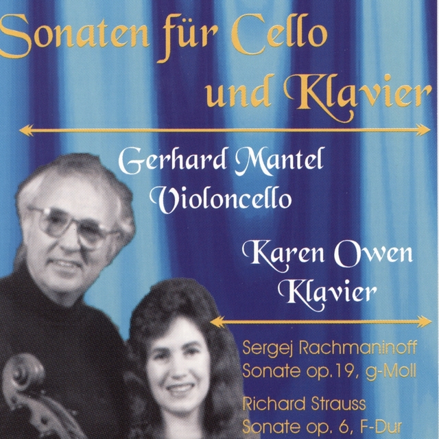 Couverture de Rachmaninoff & Strauss: Sonatas for Cello and Piano