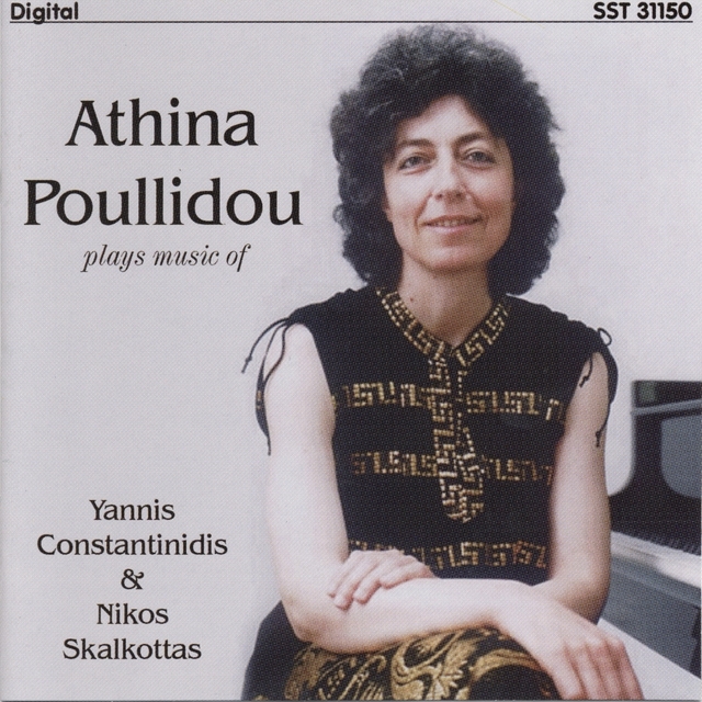 Couverture de Athina Poullidou Plays Music of Constantinidis & Skalkottas