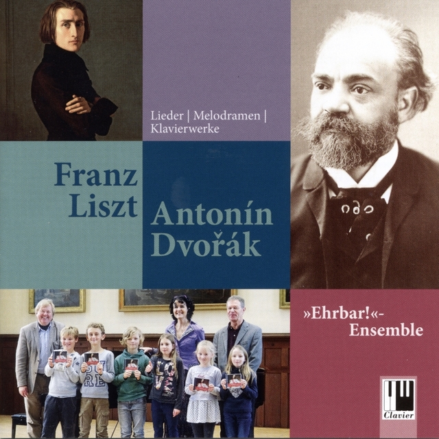 Couverture de Liszt & Dvořák: Lieder, Melodramen und Klavierwerke