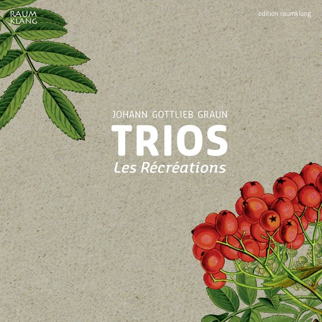 Couverture de Johann Gottlieb Graun: Trios