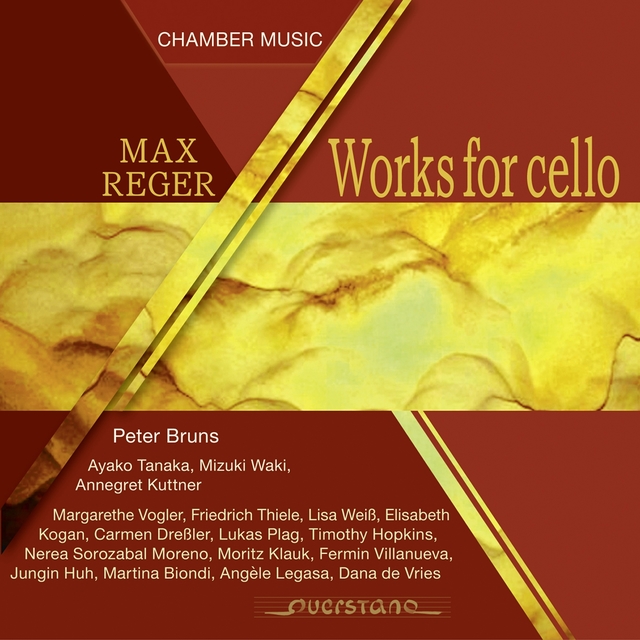 Couverture de Max Reger Works for Cello