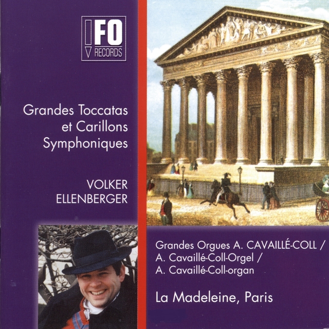 Couverture de Grandes toccatas et carillons symphoniques