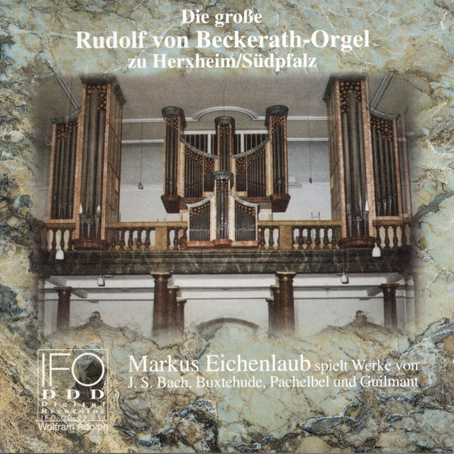 Die große Beckerath-Orgel zu Herxheim, Südpfalz