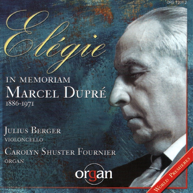 Couverture de Élégie: In memoriam Marcel Dupré