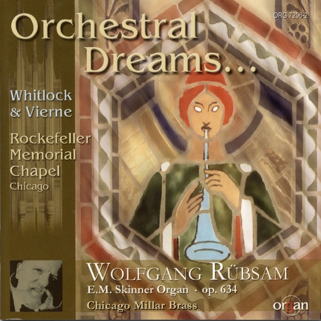 Couverture de Orchestral Dreams - Whitlock and Vierne