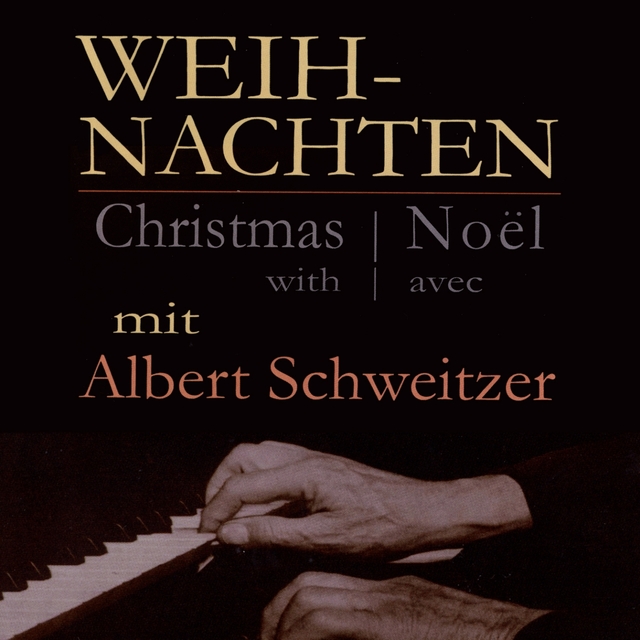 Couverture de Christmas with Albert Schweitzer