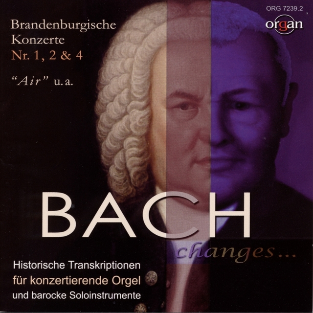 Couverture de Bach Changes... Historische Bearbeitungen für konzertierende Orgel und barocke Soloinstrumente