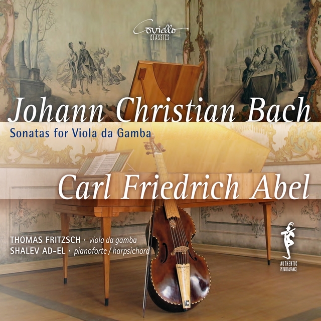 Couverture de Johann Christian Bach, Carl Friedrich Abel: Sonatas for Viola da Gamba