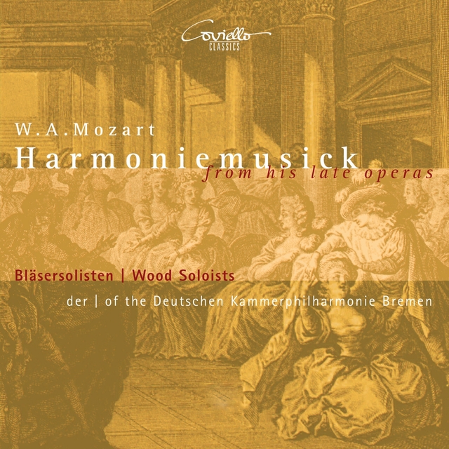 Couverture de Mozart: Harmoniemusik from His Late Operas