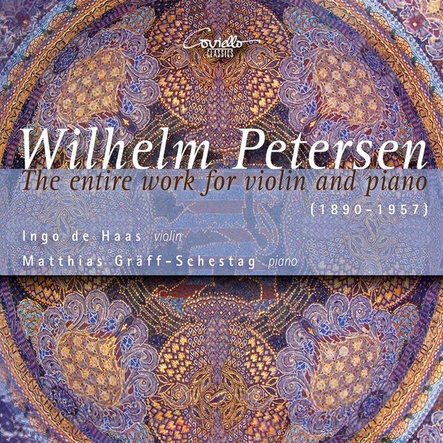 Couverture de Wilhelm Petersen: Complete Works for Violin and Piano