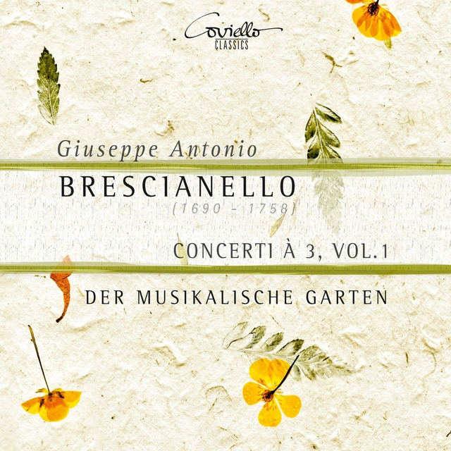 Couverture de Brescianello: Concerti à 3, Vol. 1