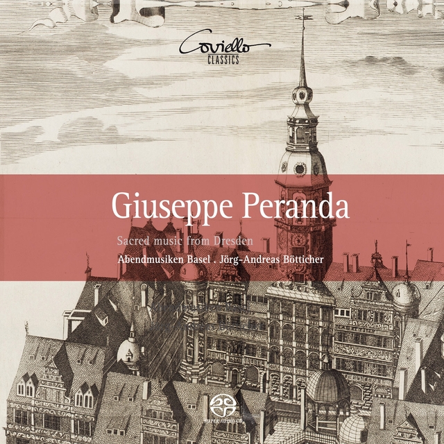 Couverture de Giuseppe Peranda: Sacred Music from Dresden