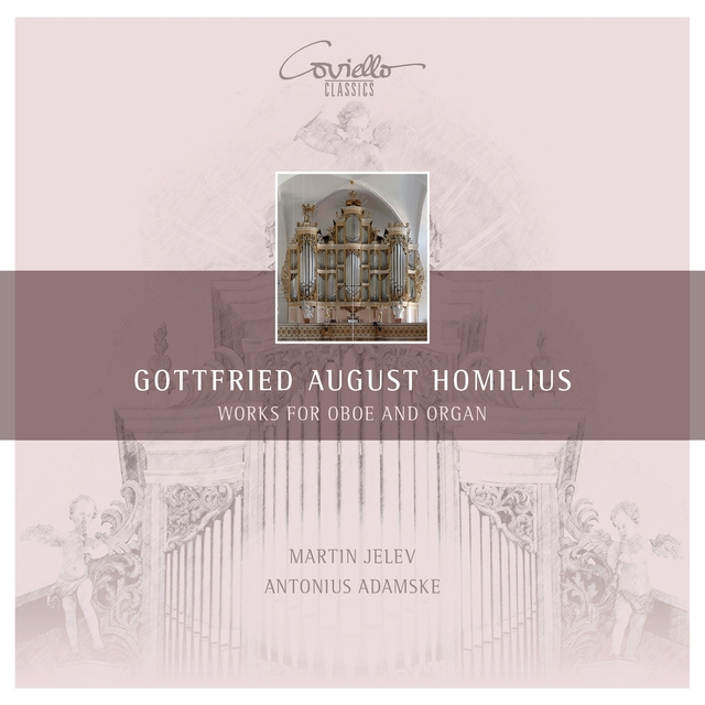 Couverture de Homilius - Works for Oboe and Organ