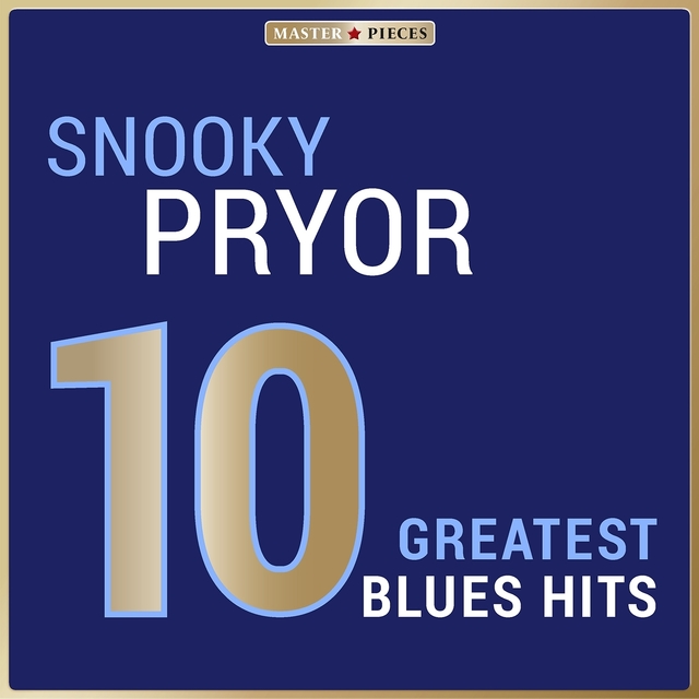 Couverture de Masterpieces Presents Snooky Pryor: 10 Greatest Blues Hits