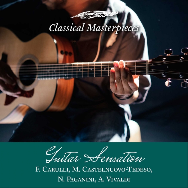 Couverture de Guitar Sensation: A. Vivaldi,F.Carulli,M.Castelnuovo-Tedeso, N. Paganini