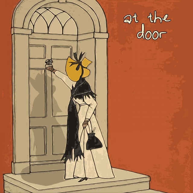 Couverture de At the Door