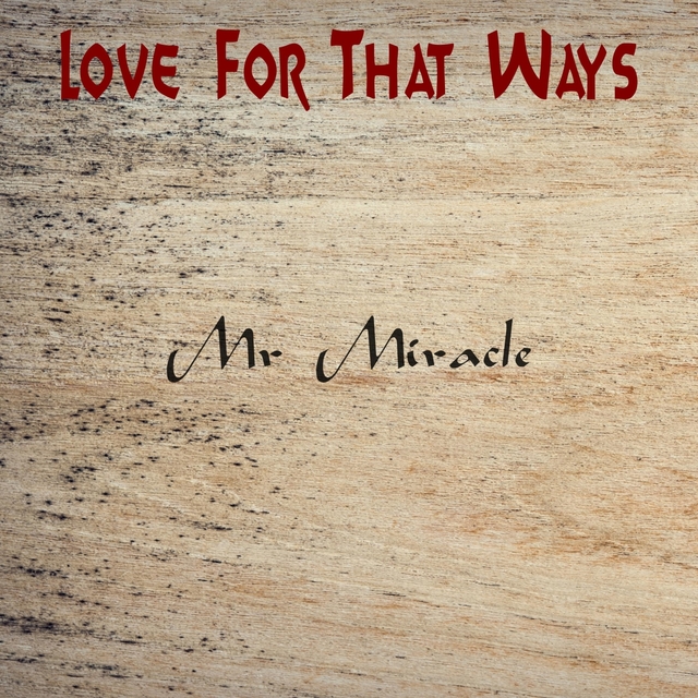 Couverture de Love For That Ways