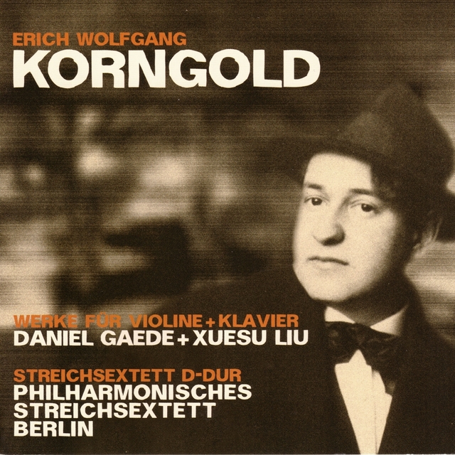 Couverture de Chamber Music by Erich Wolfgang Korngold
