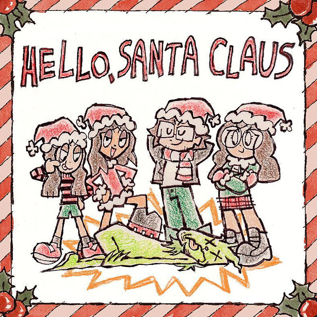 Couverture de Hello Santa Claus