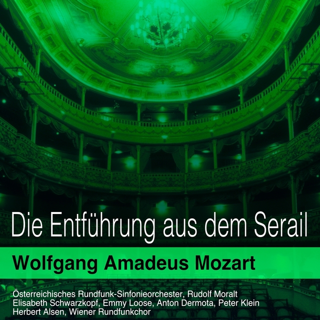 Couverture de Mozart: Entführung aus dem Serail, K. 384